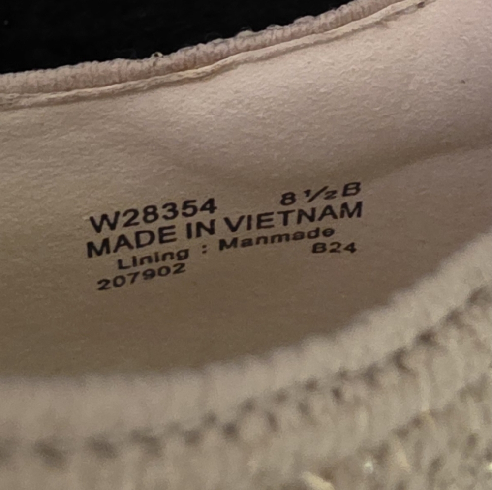 Cole Haan Cream Sneakers with Breathable Knit Design - Picture 3 of 6